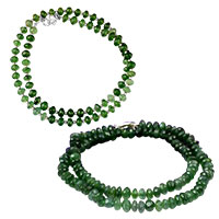 Serpentine Necklace Mala